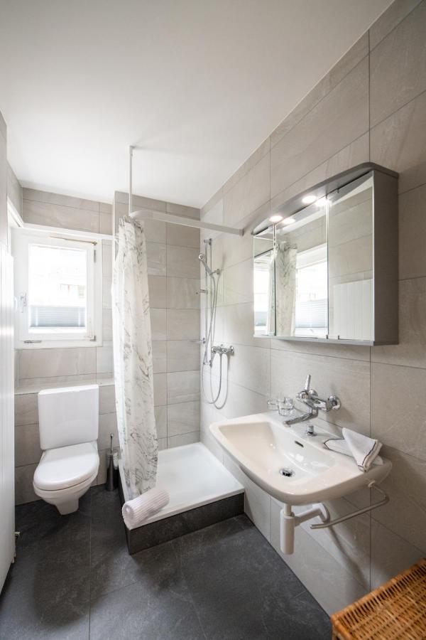 Agrimonia - 5,5-Zi Duplex Wohnung Bis 9 Personen Mit Eigenem Garten Davos Bagian luar foto